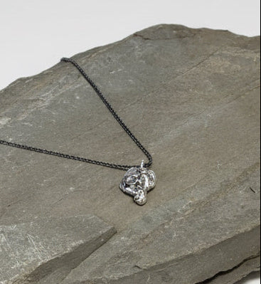 Alchemy Sterling Silver molten pendant