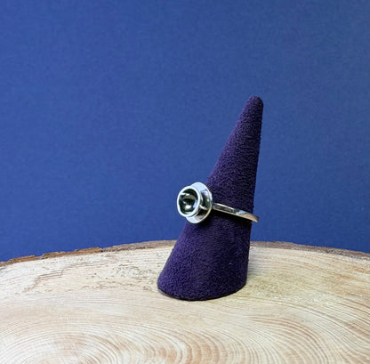 Silver Teacup ring