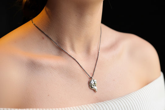 Alchemy pendant on model